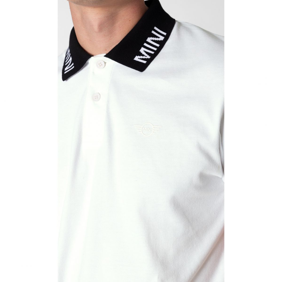 MINI 男Polo 白